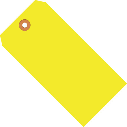 13 Pt. Fluorescent Shipping Tags - 218-0113482 - 3 1/4