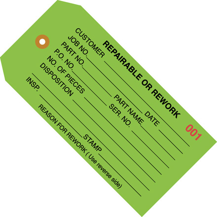 Inspection Tags - 218-0113831 - 4 3/4