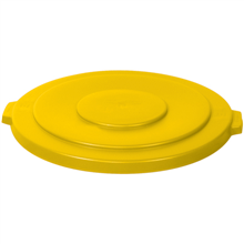 Brute Flat Lid - 353-0116482 - 32 Gallon Brute� Container Flat Lid - Yellow