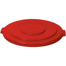 Brute Flat Lid - 353-0116488 - 44 Gallon Brute� Container Flat Lid - Red